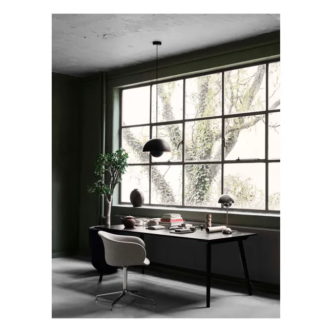 Flowerpot Pendant Lamp VP7 - Vener Panton | Black