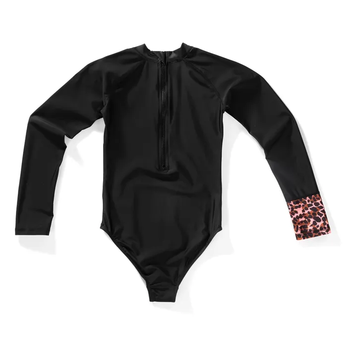 Malie Plain Swimsuit - Exclusive Les Coyotes de Paris x Tenue de Soleil | Black- Product image n°6