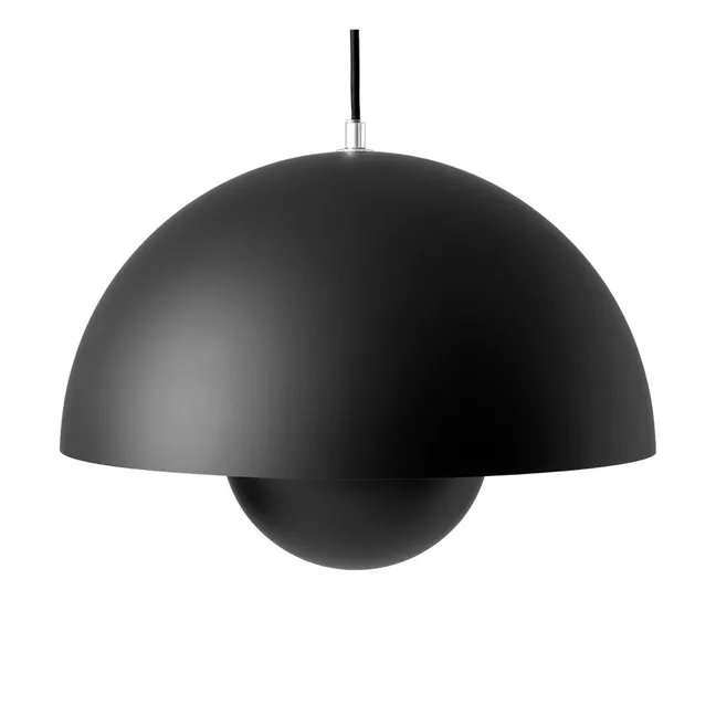Flowerpot Pendant Lamp VP7 - Vener Panton | Black