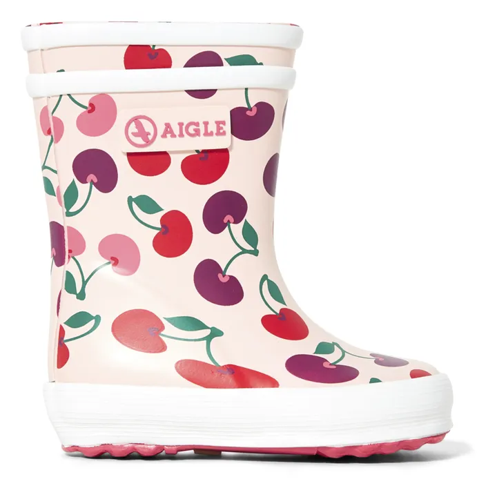 Botas de lluvia Baby Flac Theme | Rojo Cereza- Imagen del producto n°0