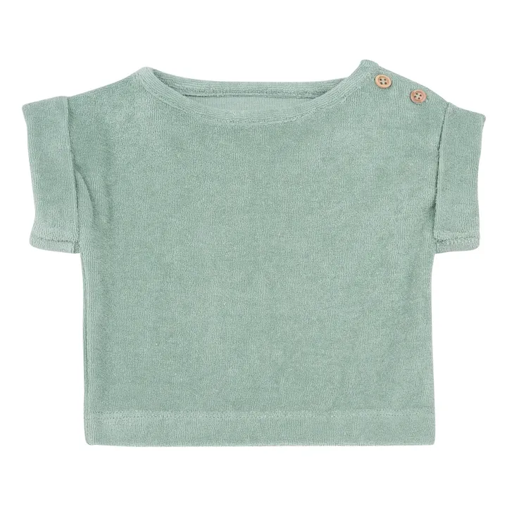 T-Shirt Bio-Baumwolle Laurier | Blau- Produktbild Nr. 0