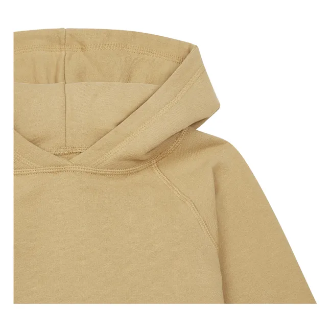 Lemon Organic Cotton Fleece Sweatshirt  | Camel