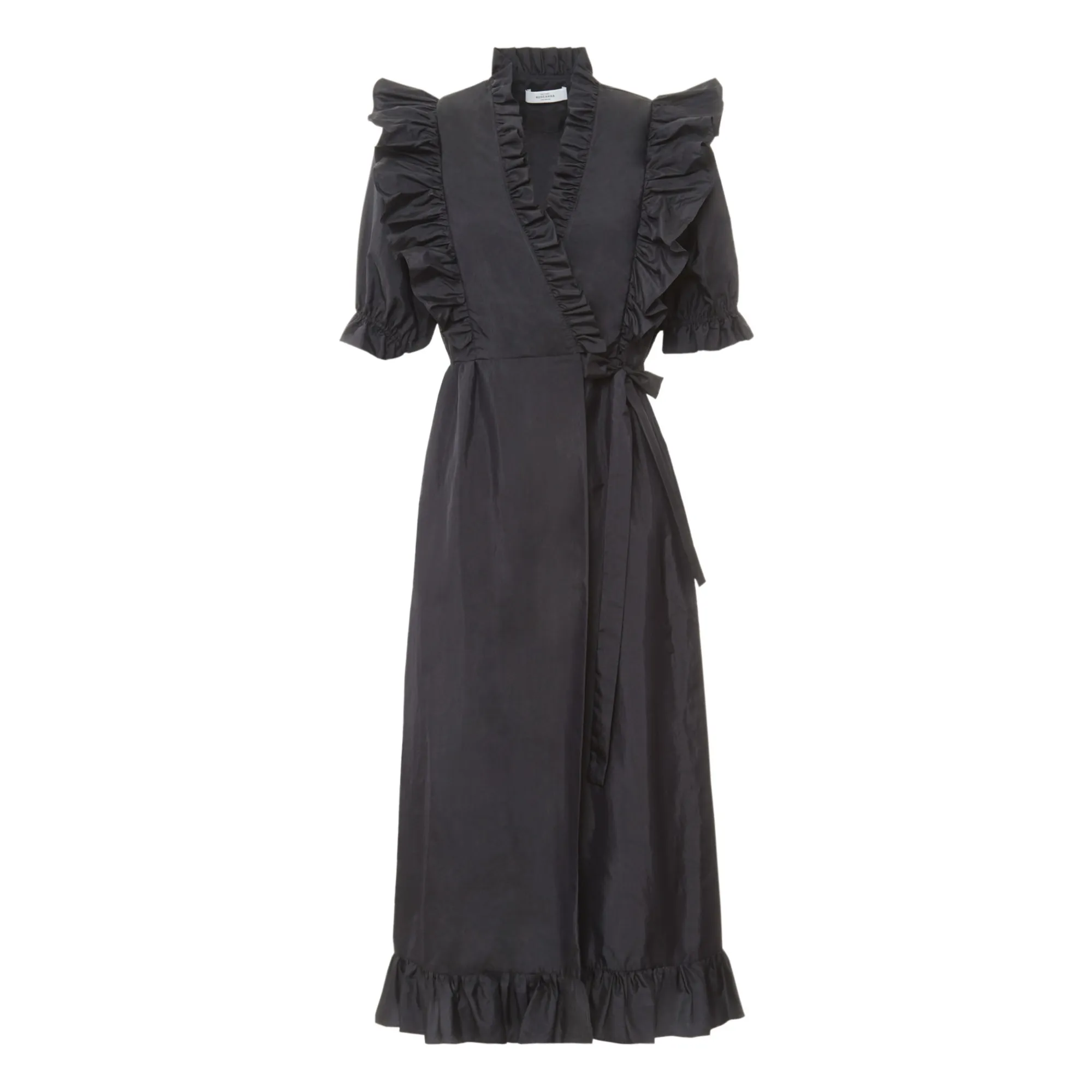 Roseanna Black Tender Taffeta Silk Dress