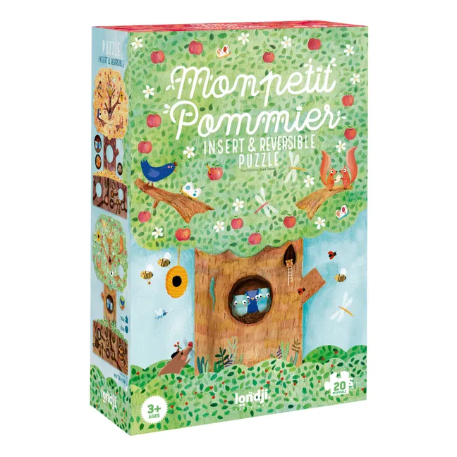 My Little Apple Tree - 20-Piece Reversible Puzzle