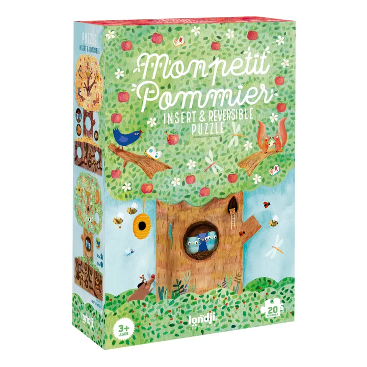 My Little Apple Tree - 20-Piece Reversible Puzzle- Product image n°0