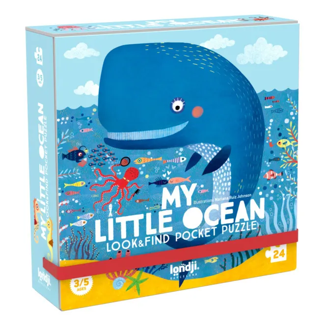 Londji Multicoloured My Little Ocean 24-Piece Puzzle