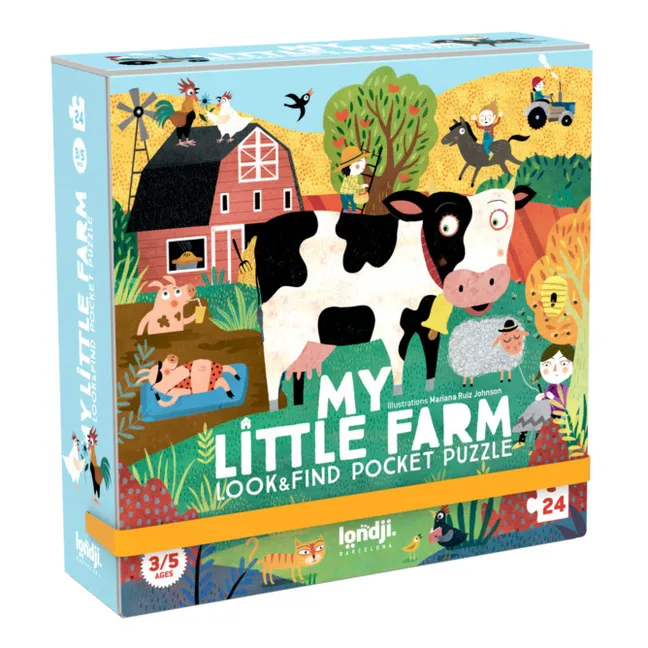 Puzzle My Little Farm - 24 pièces