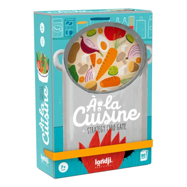 Londji Multicoloured In The Kitchen - Card Game