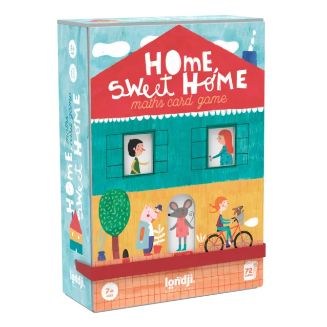 Londji Multicoloured Home, Sweet Home! - Card Game