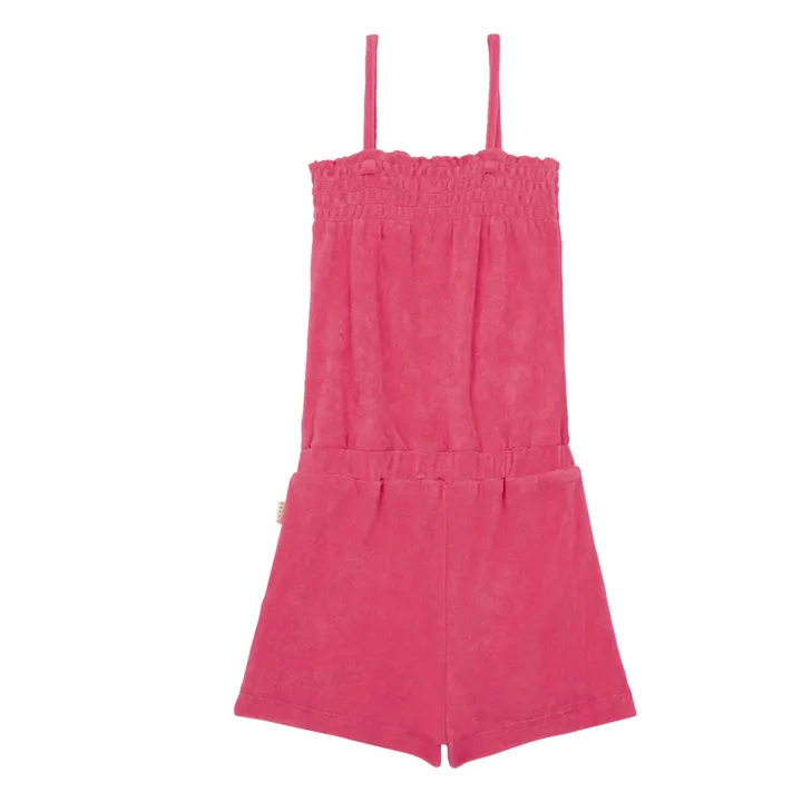 Monu Terry Cloth Playsuit  | Pink- Product image n°2