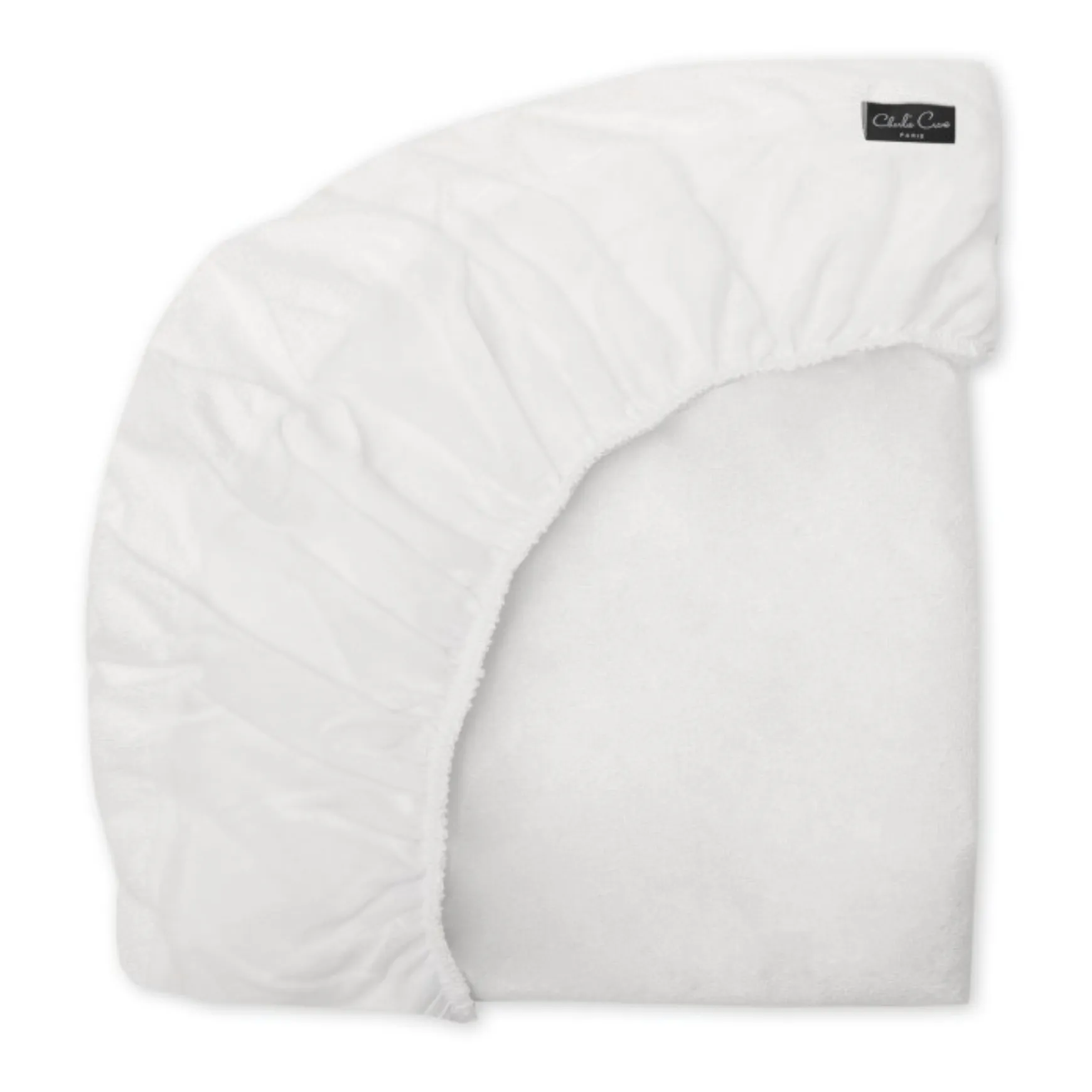 Charlie Crane White Bamboo Mattress Protector For Kimi Cot