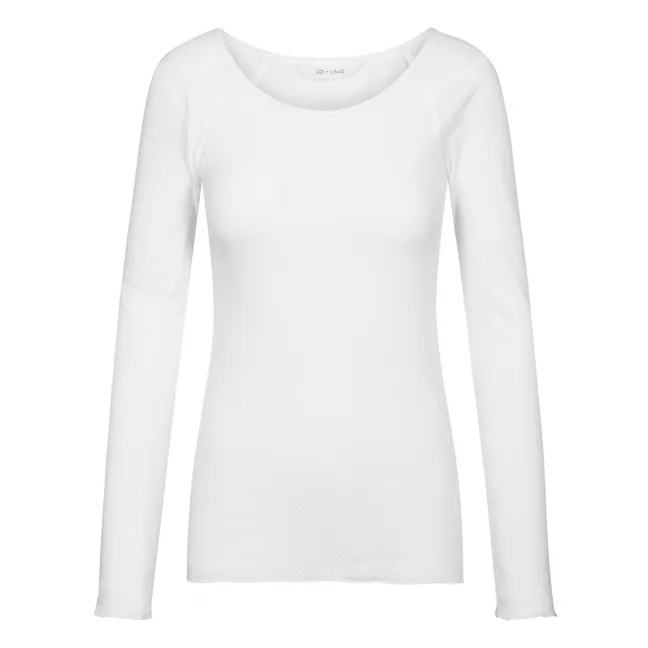 T-Shirt Celia in cotone Bio | Bianco