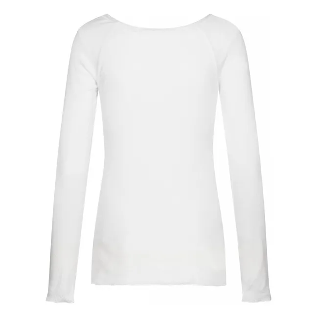 T-Shirt Celia Coton Bio | Blanc