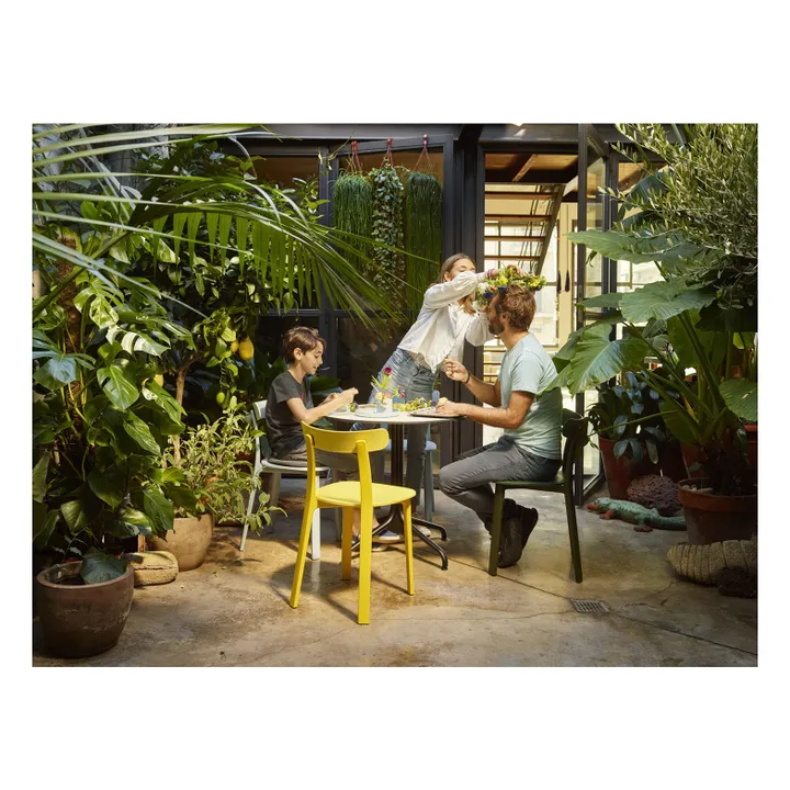 Chaise All plastic - Jasper Morrisson | Gris graphite- Image produit n°3