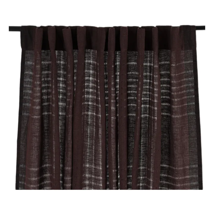 Sky Curtain - 170 x 290cm | Aubergine- Product image n°0