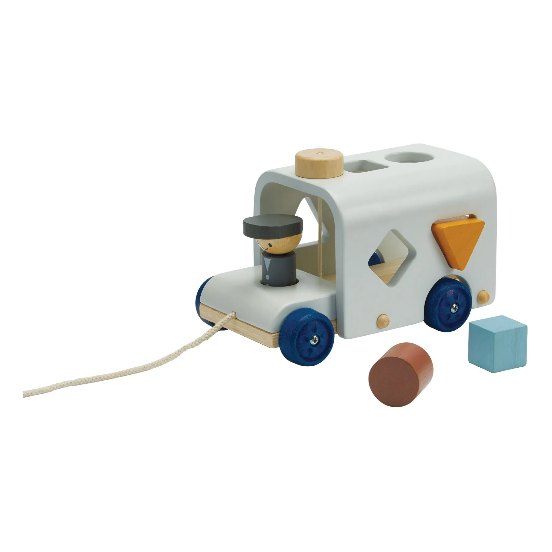 Plan Toys Multicoloured Tendresse 3-Shape Sorting Vehicle