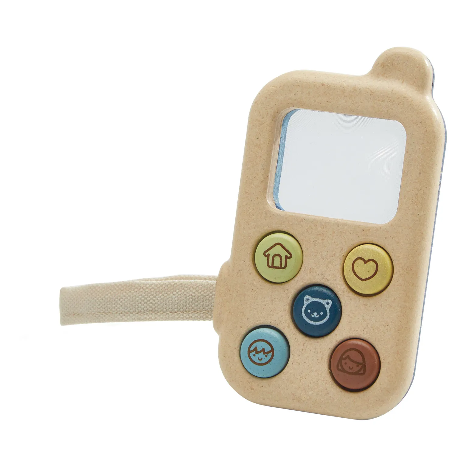 Plan Toys Multicoloured Wooden Tendresse Telephone