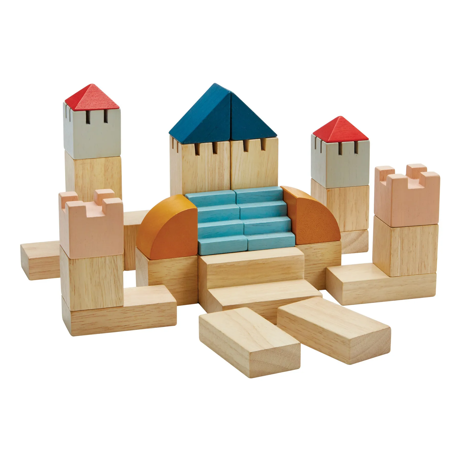 Plan Toys Multicoloured Tendresse Construction Blocks