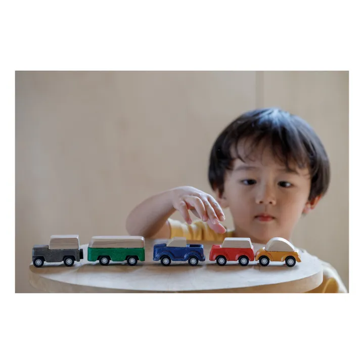 Mini veicoli in legno - Set da 5- Immagine del prodotto n°1