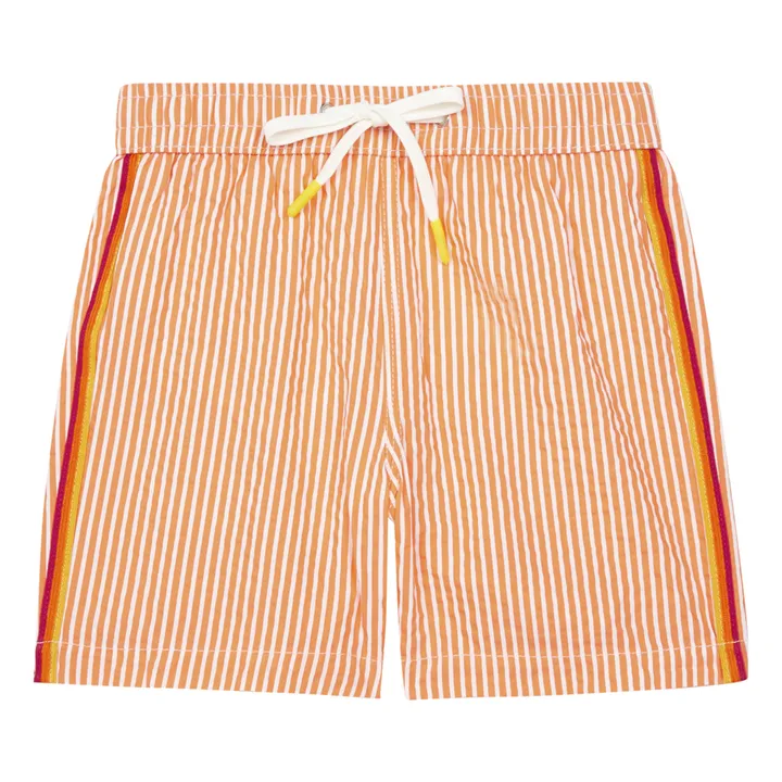 Striped Swimming Briefs | Orange- Product image n°0