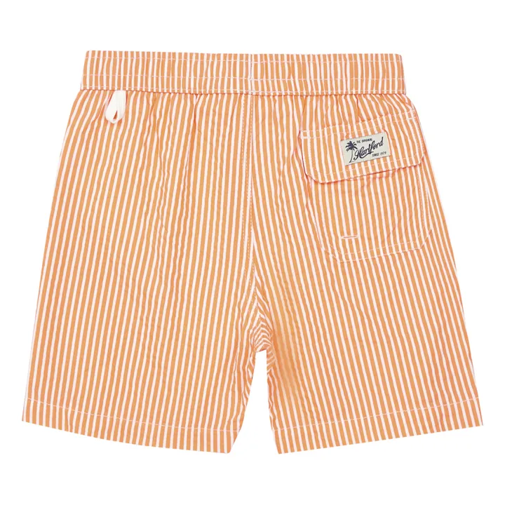 Striped Swimming Briefs | Orange- Product image n°1