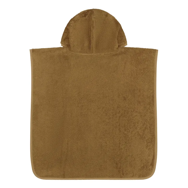 Asciugamano con cappuccio Cotone Bio | Camel- Immagine del prodotto n°3