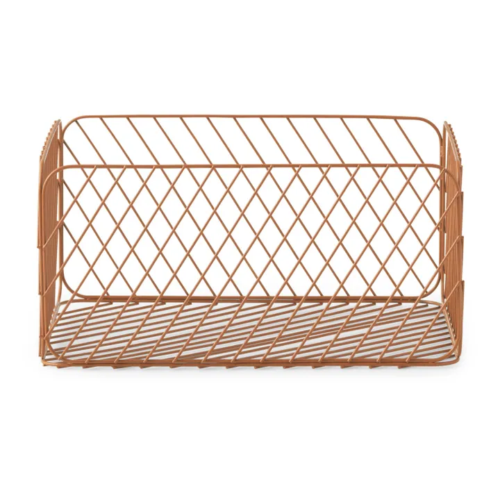 Track Storage Basket | Rust- Product image n°0