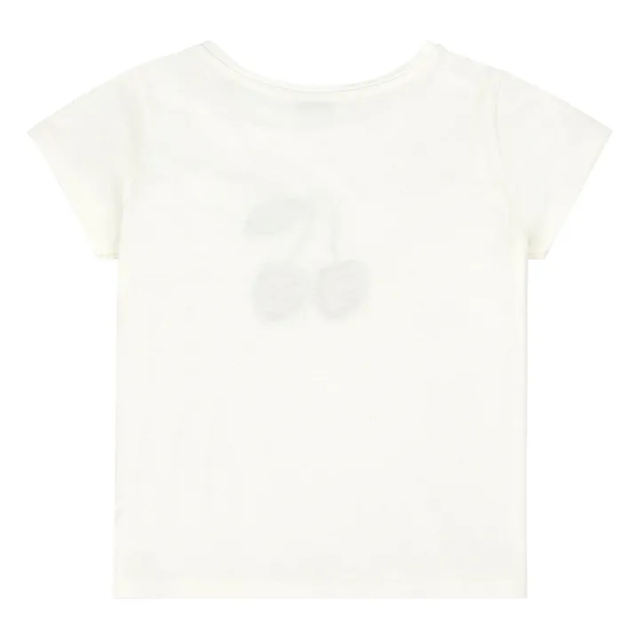 Cherry T-Shirt  | Ecru- Product image n°1