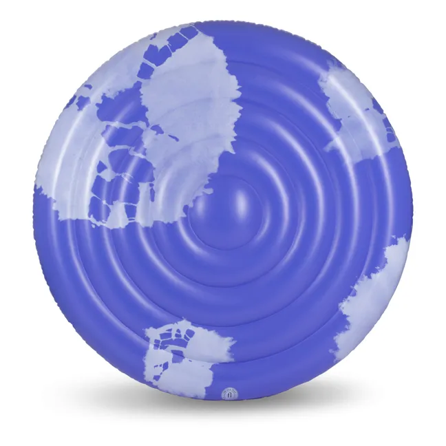 Materasso gonfiabile rotondo Goa | Blu