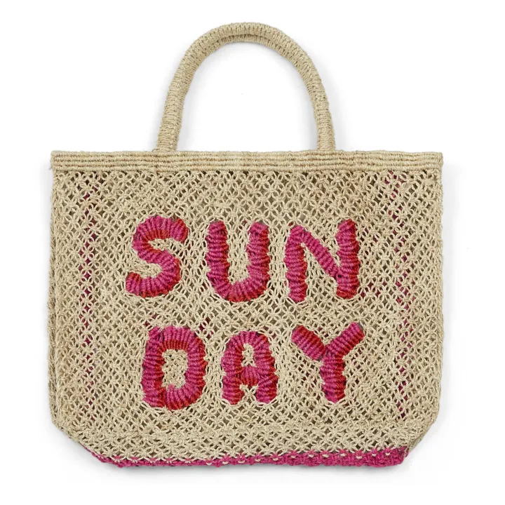Sunday Small Basket  | Natural- Product image n°0