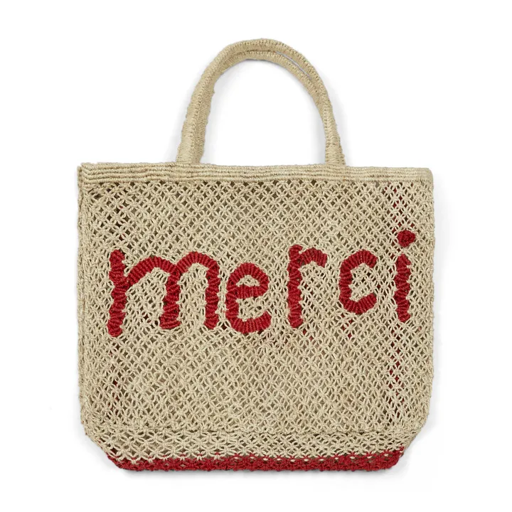 Merci Small Basket  | Red- Product image n°0