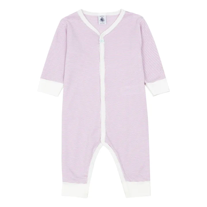 Pijama Moisette algodón Tencel | Blanco- Imagen del producto n°0