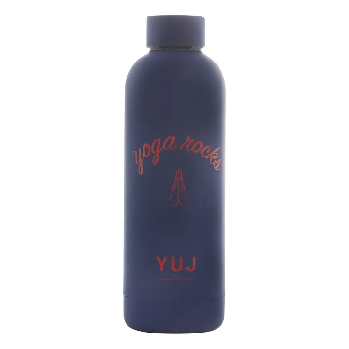 Trinkflasche Yoga Rocks | Navy- Produktbild Nr. 0