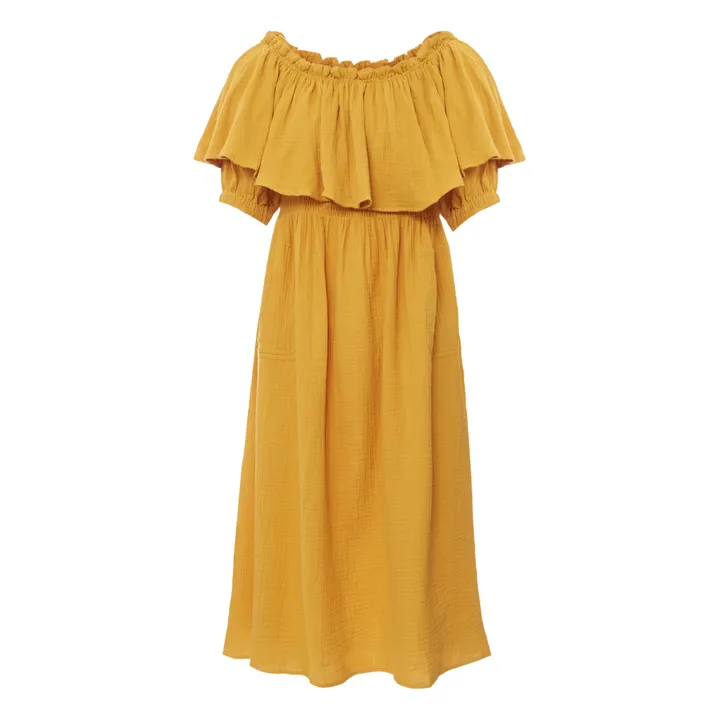 Kleid Otto Baumwolle | Saffran- Produktbild Nr. 0
