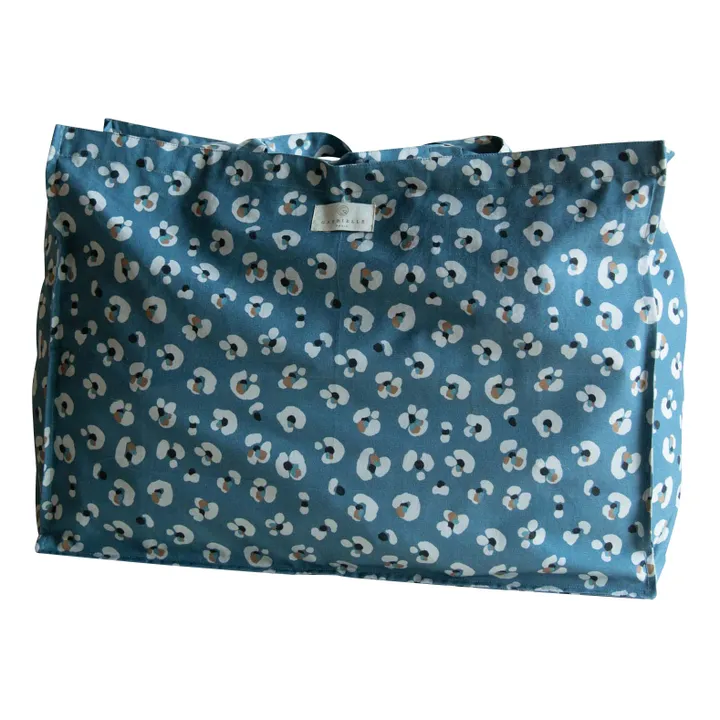 Léo Overnight Bag | Peacock blue- Product image n°0