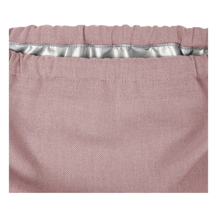 Estuche Vagabond waterproof en algodón orgánico | Dusty Pink S007- Imagen del producto n°1