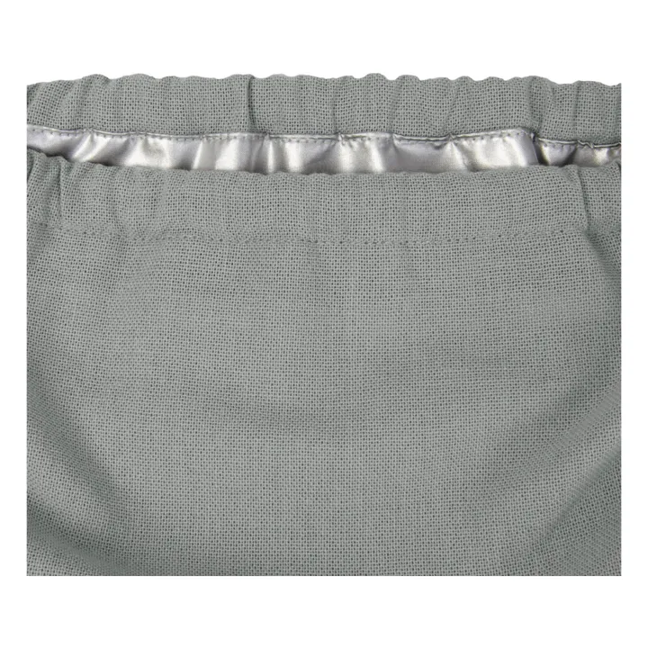 Estuche Vagabond waterproof en algodón orgánico | Silver Grey S019- Imagen del producto n°1