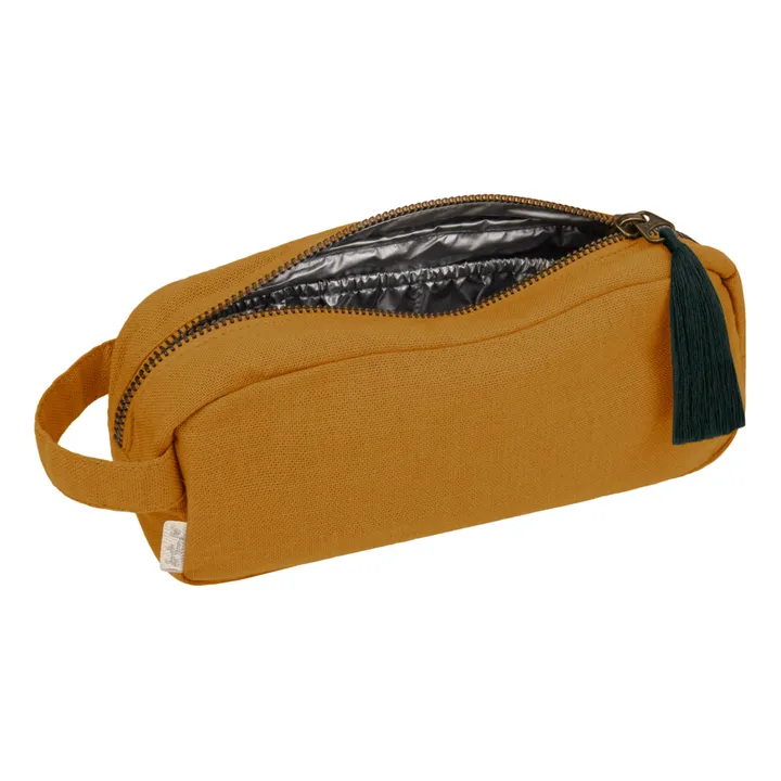 Companion Organic Cotton Waterproof Pouch | Gold S024- Product image n°1