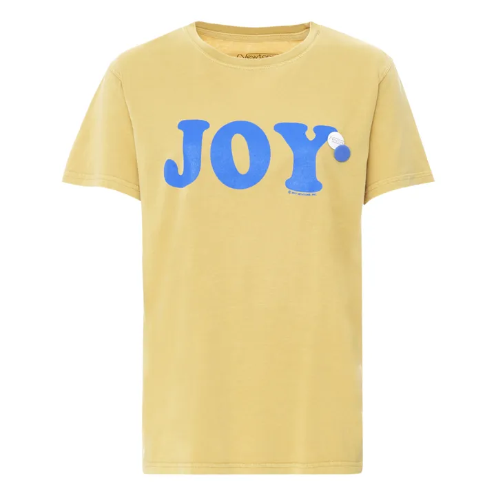 Camiseta Joy | Amarillo Mostaza- Imagen del producto n°0