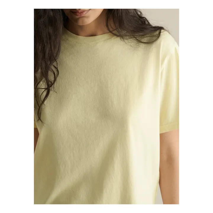 Camiseta Luz | Amarillo palo- Imagen del producto n°3