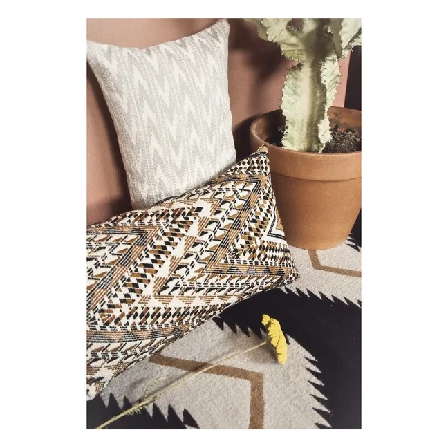 Coussin rectangulaire Rios | Noisette