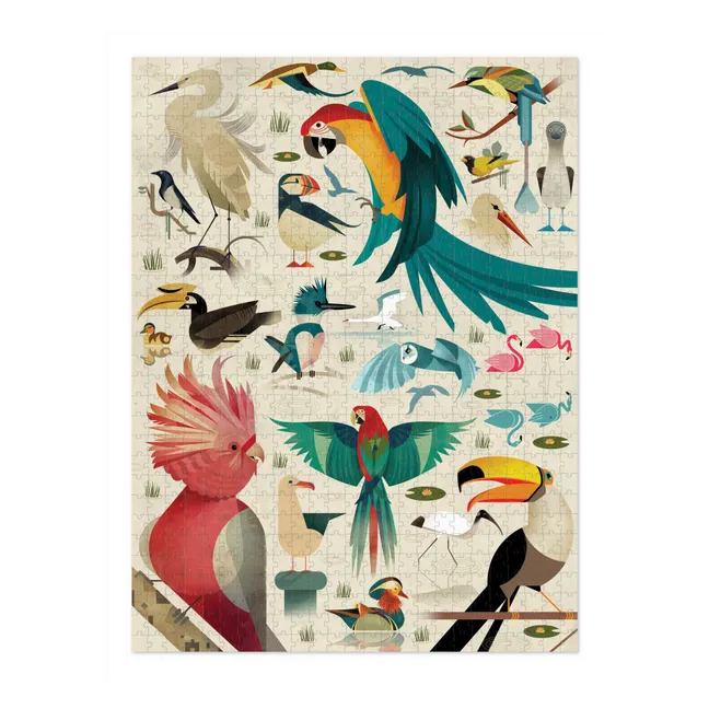 Puzzle Le monde des oiseaux - 750 pièces