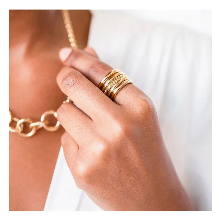 Uzi Ring  | Gold- Product image n°0