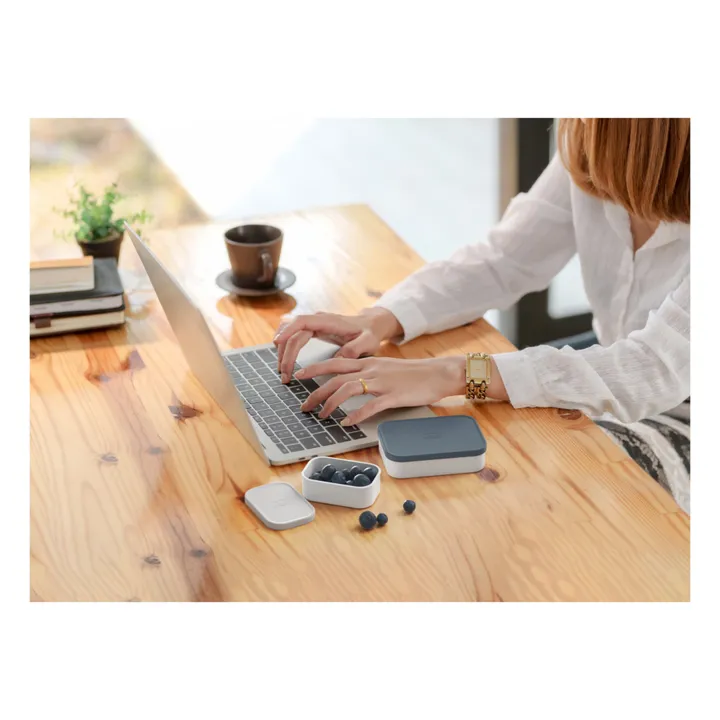 Boites de compartimentation pour bento MB Extra - Set de 4 | Gris- Image produit n°6