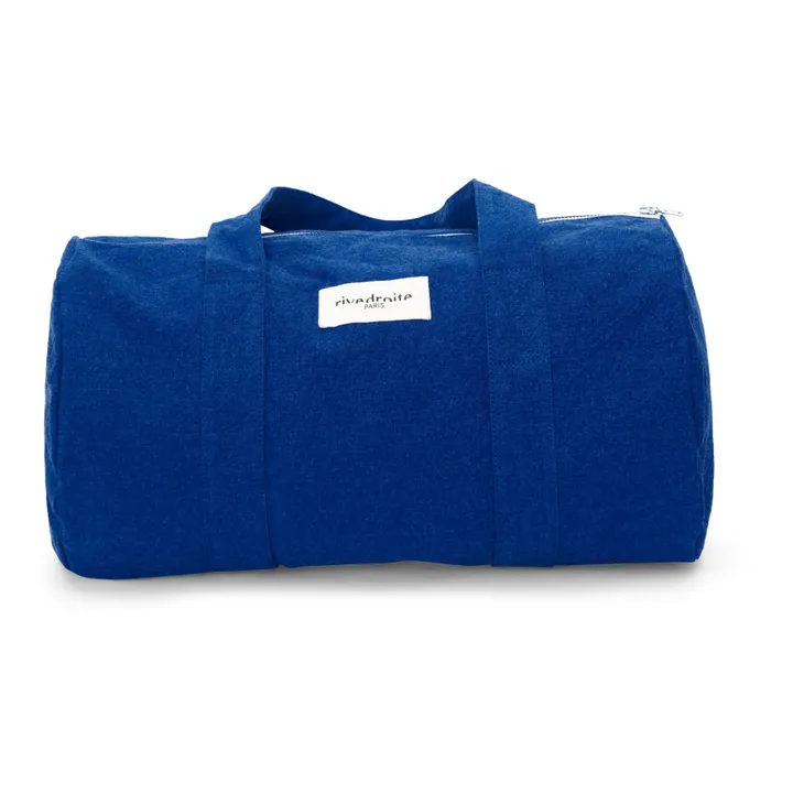 Bolso 24h Ballu en algodón reciclado | Azul Azurita- Imagen del producto n°0
