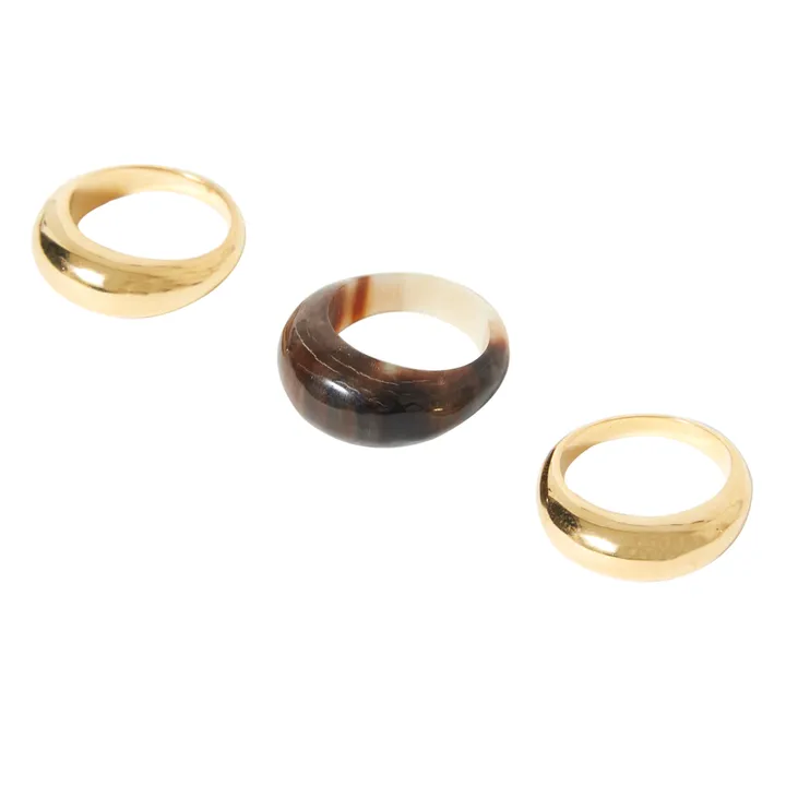 Mix Fanned Rings   | Natural- Product image n°2