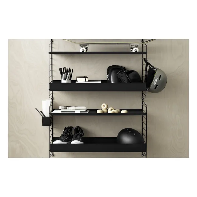 Metal Shelf 58 x 30cm | Black