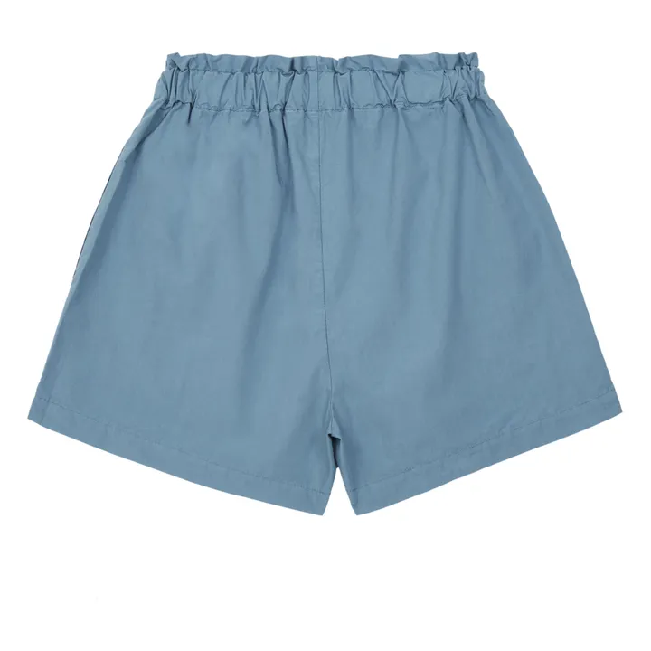 Shorts in cotone | Blu- Immagine del prodotto n°1