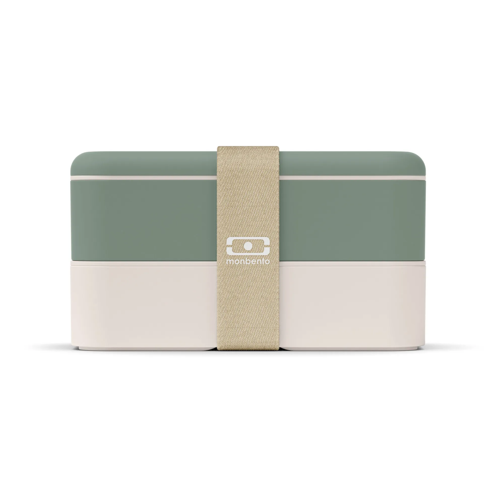 Monbento Khaki Mb Original Bento With 2 Airtight Compartments