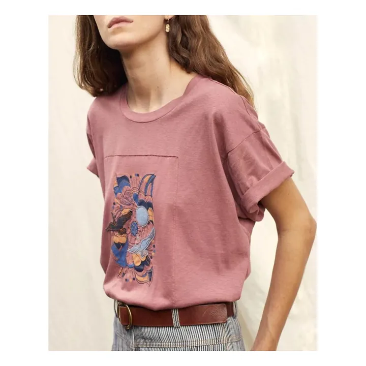 T-shirt Impression con ricami Artees | Palissandro- Immagine del prodotto n°2